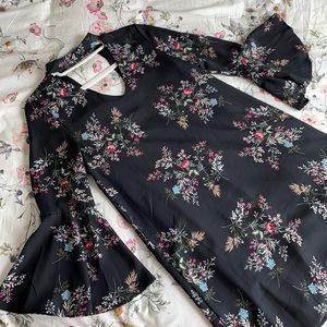 High Neck Cut Out Dress